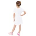 Kids  Short Sleeve Velvet Dress 