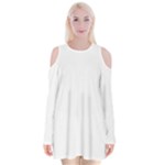 Untitled Design Velvet Long Sleeve Shoulder Cutout Dress