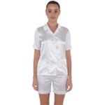 Untitled Design Satin Short Sleeve Pajamas Set