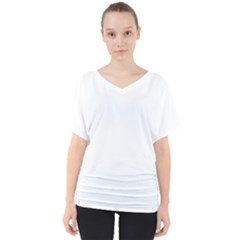 V-Neck Dolman Drape Top 