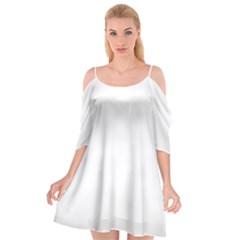 Cutout Spaghetti Strap Chiffon Dress 