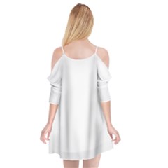 Cutout Spaghetti Strap Chiffon Dress 