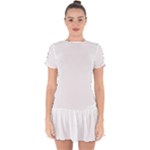 Untitled Design Drop Hem Mini Chiffon Dress