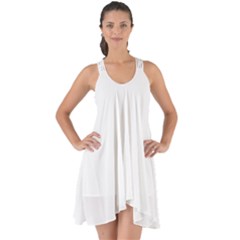 Show Some Back Chiffon Dress 