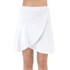 Wrap Front Skirt 