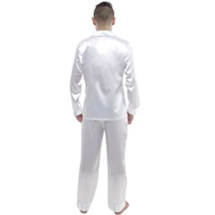 Men s Long Sleeve Satin Pajamas Set 