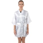Untitled Design Half Sleeve Satin Kimono 