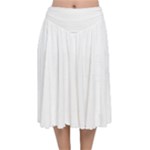 Untitled Design Velvet Flared Midi Skirt