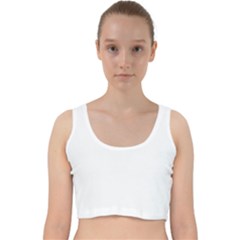 Velvet Racer Back Crop Top 
