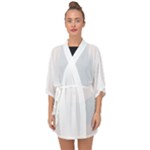 Untitled Design Half Sleeve Chiffon Kimono