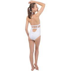 Halter Front Plunge Swimsuit 