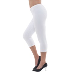 Lightweight Velour Capri Leggings  