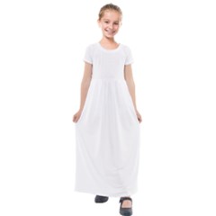 Kids  Short Sleeve Maxi Dress 
