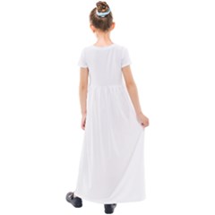 Kids  Short Sleeve Maxi Dress 