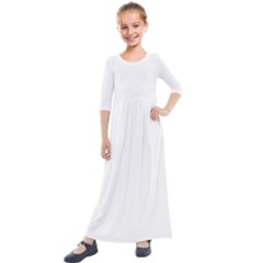 Kids  Quarter Sleeve Maxi Dress 