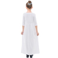Kids  Quarter Sleeve Maxi Dress 