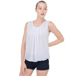 Untitled Design Bubble Hem Chiffon Tank Top