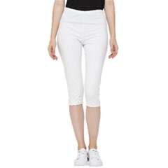 Inside Out Lightweight Velour Capri Leggings  