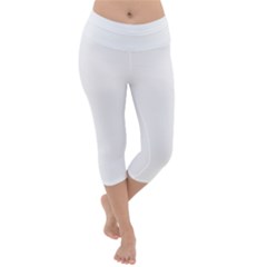 Lightweight Velour Capri Yoga Leggings 