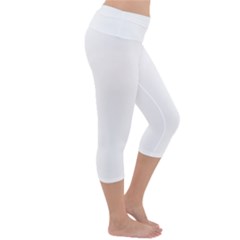 Lightweight Velour Capri Yoga Leggings 