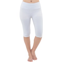 Lightweight Velour Cropped Yoga Leggings 