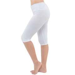Lightweight Velour Cropped Yoga Leggings 