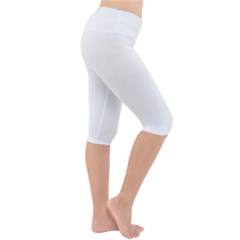 Lightweight Velour Cropped Yoga Leggings 