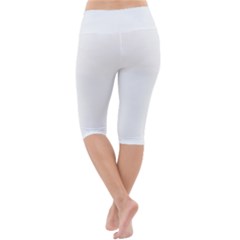 Lightweight Velour Cropped Yoga Leggings 