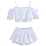 Untitled Design Kids  Off Shoulder Skirt Bikini