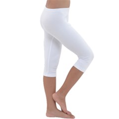 Kids  Lightweight Velour Capri Leggings  