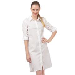 Long Sleeve Mini Shirt Dress 