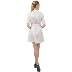 Belted Shirt Dress 