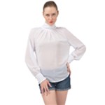 Untitled Design High Neck Long Sleeve Chiffon Top