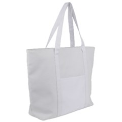 Zip Up Canvas Bag 