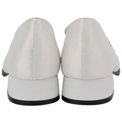 Women s Chunky Heel Loafers 