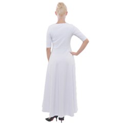 Half Sleeves Maxi Dress 