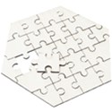 Wooden Puzzle Hexagon 