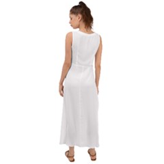 V-Neck Chiffon Maxi Dress 