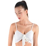 Untitled Design Woven Tie Front Bralet