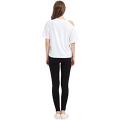 One Shoulder Cut Out T-Shirt 