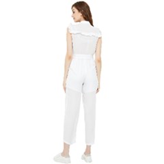 Women s Frill Top Chiffon Jumpsuit 