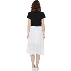 Frill Hi Low Chiffon Skirt 