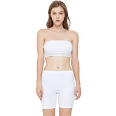 Stretch Shorts and Tube Top Set 