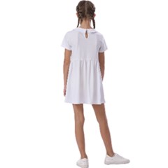 Kids  Asymmetric Collar Dress 