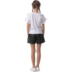 Kids  Cut Out Flutter Sleeves 