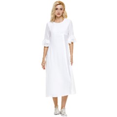 Double Cuff Midi Dress 