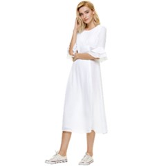Double Cuff Midi Dress 