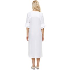 Double Cuff Midi Dress 