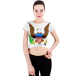 E8cftciweaqngbg Crew Neck Crop Top