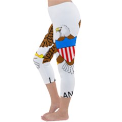 Capri Winter Leggings Back Capri Winter Leggings Back